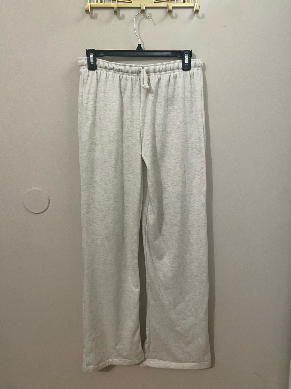 Green Goddess Elastic Waist Terry Lounge Pants